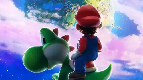 Супер Марио: Галактическое кино — постер