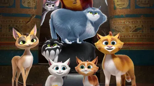 Коты Эрмитажа 2. Тайна Египетского зала — постер