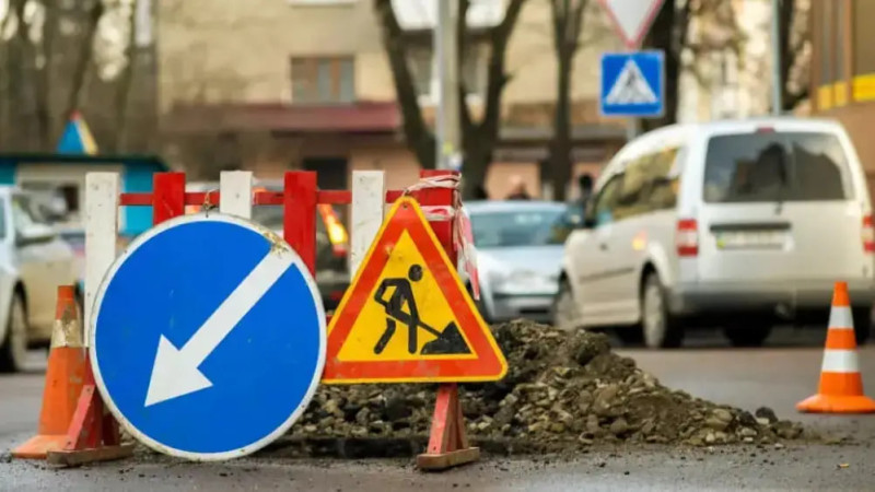 Улица Бурабай в Астане: движение ограничено на три дня!