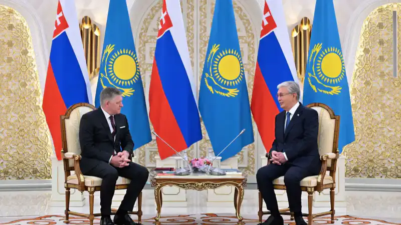 Токаев и Фицо обсудили перспективы сотрудничества в Алматы 15 октября {city2}