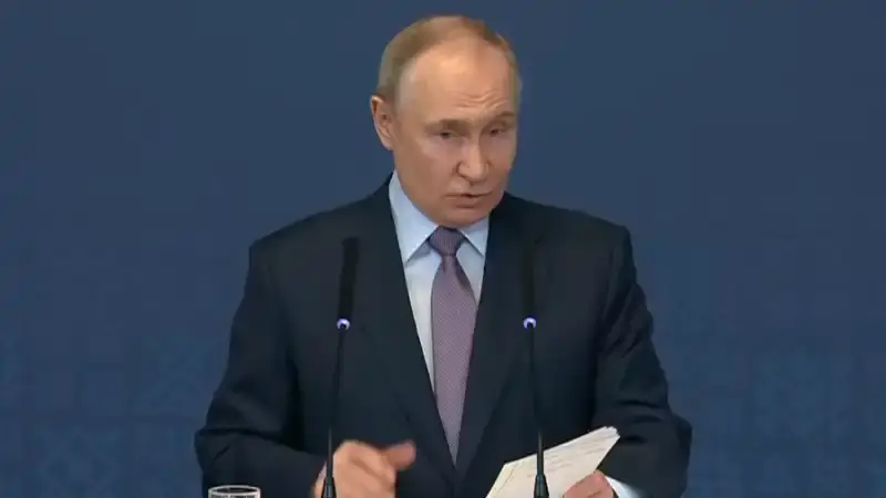 Путин предсказал крах западных экономик на фоне кризиса в Алматы, 15 октября 2023 {city2}