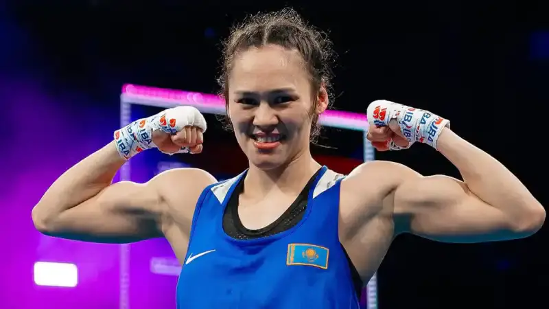 Как Казахстанская чемпионка сломала американский боксерский миф? {city2}