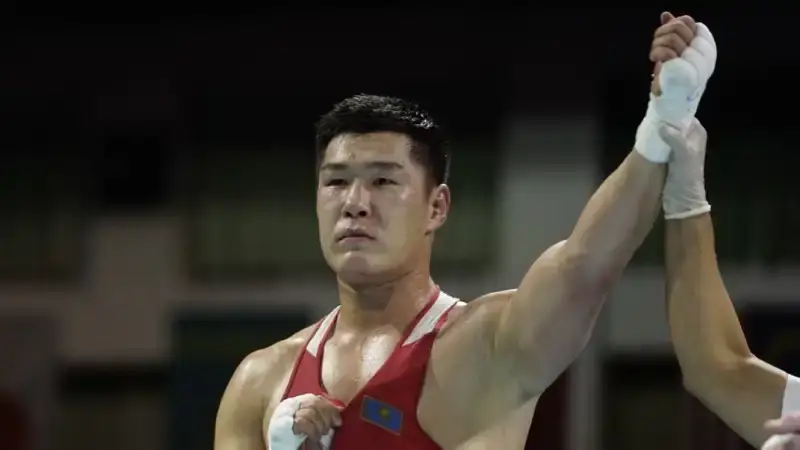 Бекзад Нурдаулетов из Казахстана блестяще выиграл бой за медаль на этапе Кубка мира в весовой категории до 85 кг {city2}