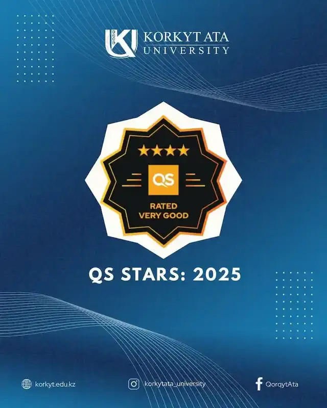Кызылординский университет получил 4 звезды в рейтинге QS Stars {city2}