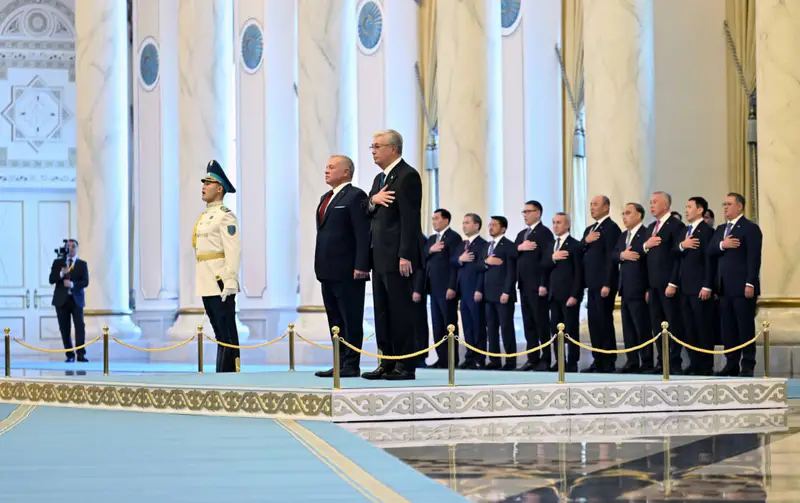 Абдалла II и Касым-Жомарт Токаев
