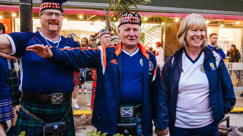 Казахстан в центре внимания: шотландские фанаты обсуждают страну после матча Лиги чемпионов в Глазго {city2}