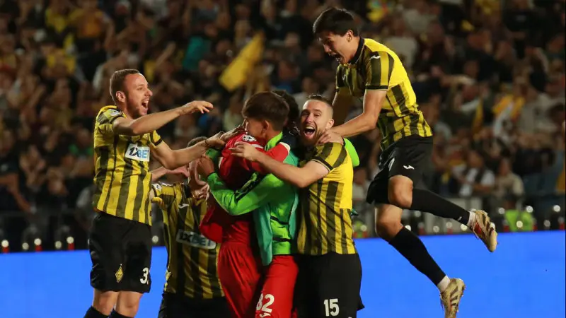 Казахстан поднимается в рейтинге УЕФА благодаря успеху 'Кайрата' в Лиге чемпионов {city2}