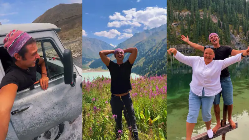 Американец в Казахстане: любовь на колесах и в пути {city2}