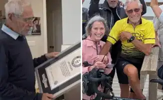 На двух колесах к бессмертию: 85-летний велогерой и его верная спутница покоряют рекорды Гиннесса