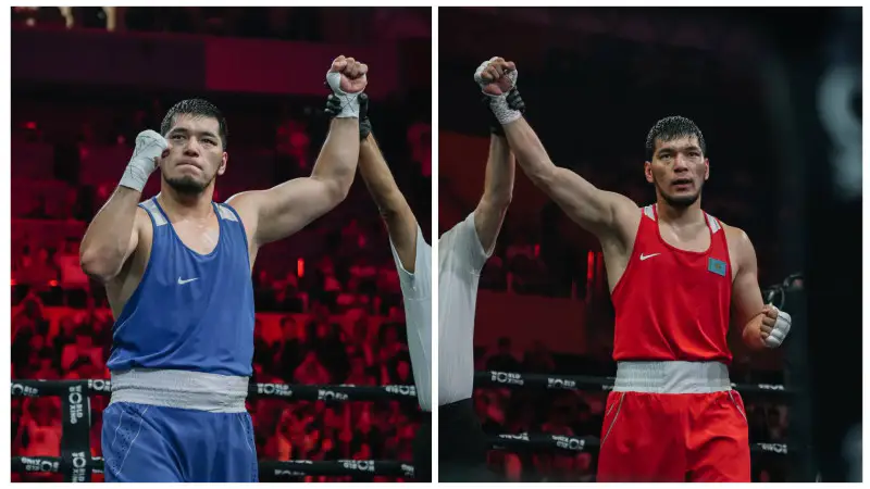 Чемпионат мира по боксу: Казахстан против Узбекистана в четвертьфинале в Ливерпуле {city2}