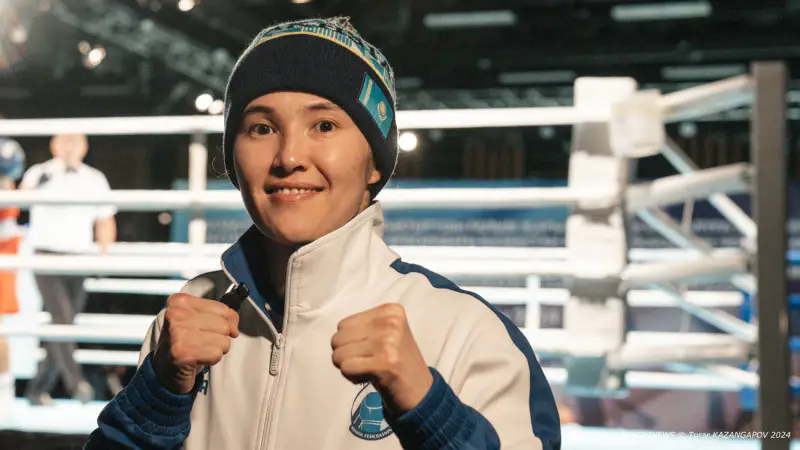 Знаменитая казахстанская боксерша Назым Кызайбай сразится за выход в четвертьфинал чемпионата мира по боксу в Ливерпуле {city2}