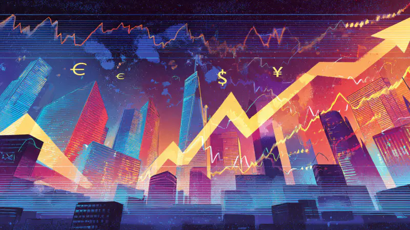 Доллар падает, нефть дешевеет: золото и крипта ввысь! {city2}
