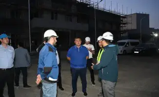 Аким Кызылординской области проверил строительство моста и новой ТЭЦ