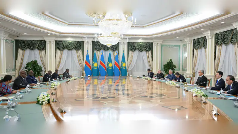 Углубление сотрудничества: Казахстан и Демократическая Республика Конго подписали соглашения, открывающие новые горизонты в двусторонних отношениях {city2}