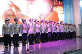 Полицейские Кызылординской области отметили День Республики торжественным собранием