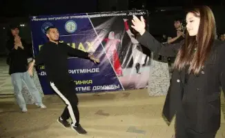 В Кызылорде прошёл праздник «Лезгинка – в ритме дружбы» на площади Арбат