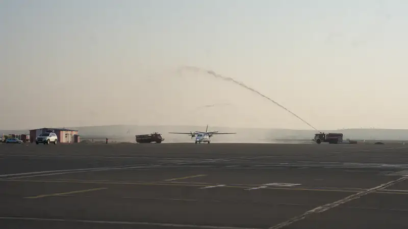 Шымкент получил третий самолет L-410 для спасателей {city2}