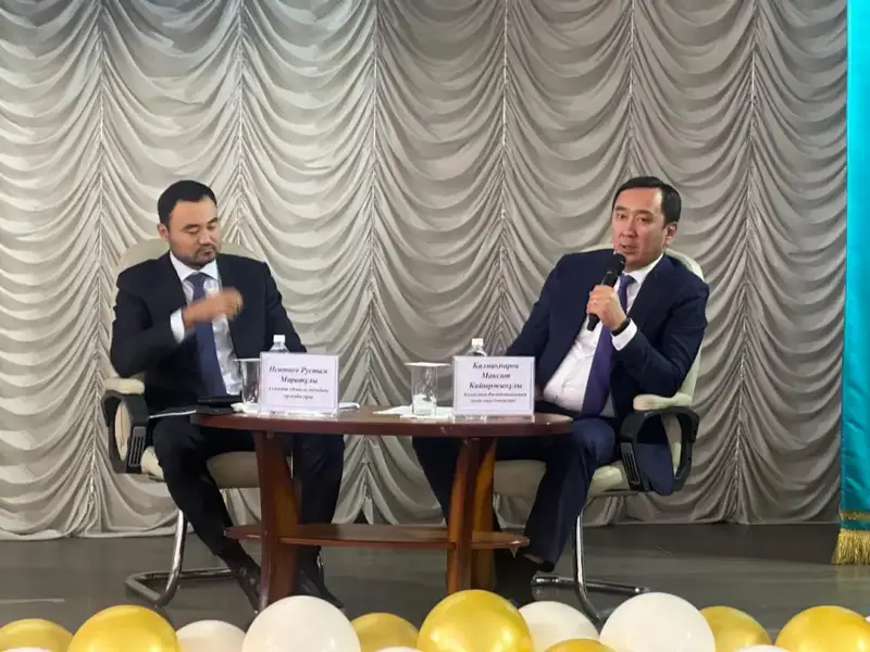 Вице-министр транспорта Максат Калиакпаров встретился с жителями Алматинской области (2)