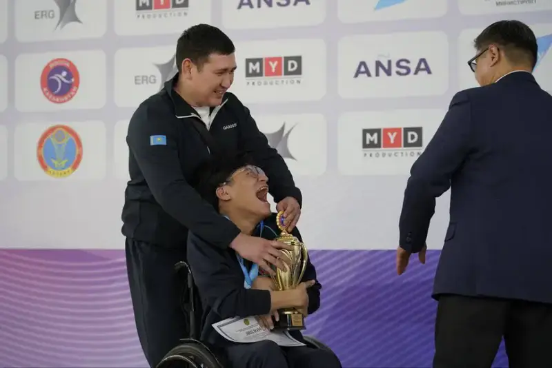 Астана команда второе место Кубок по бочче параспортсмены международные соревнования {city2}