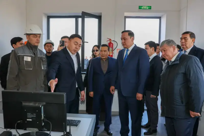 Завод по производству извести запустили в Жамбылской области (5)