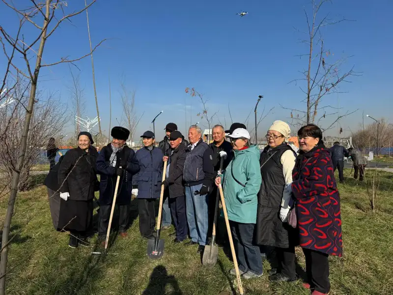 Посадка 100 деревьев в Наурызбайском районе Алматы: вклад в экологию и благоустройство города {city2}