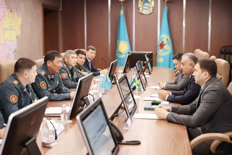 Делегация МВД Узбекистана посетила Главное командование Национальной гвардии (4)