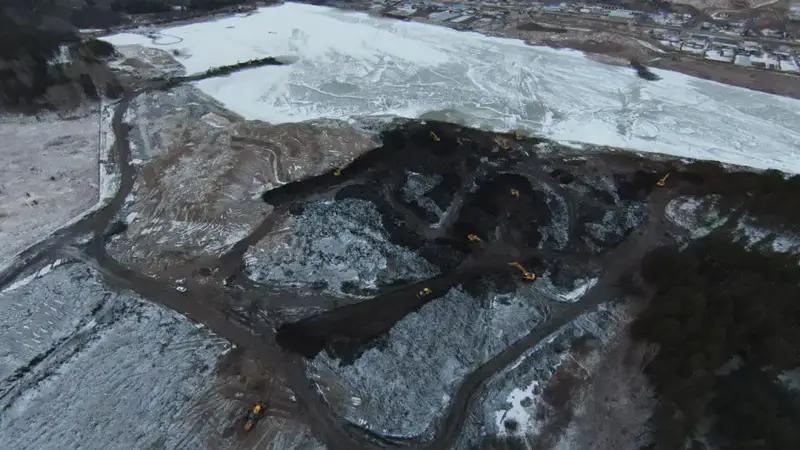 В Акмолинской области завершается расчистка реки Чаглинка и укрепление берегов реки Жабай {city2}