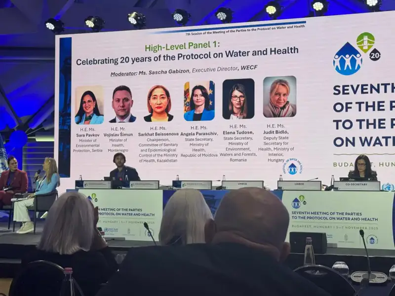 Вода и здоровье: что обсуждали в Будапеште? {city2}