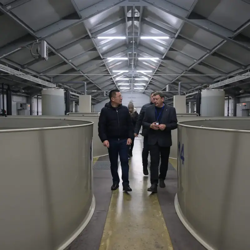 Глава региона Асаин Байханов совершил рабочий объезд областного центра и ознакомился с ходом реализации нескольких проектов (10)