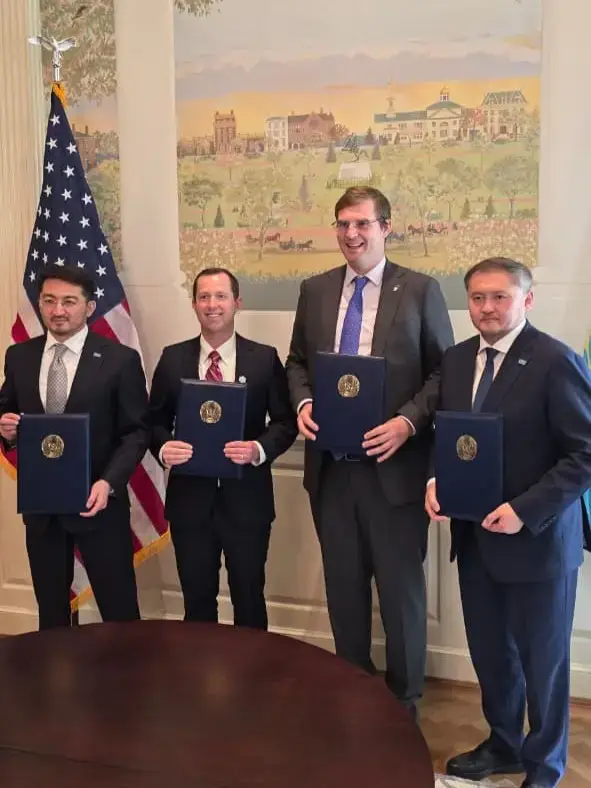 Казахстан и OpenAI подписали меморандум о сотрудничестве в сфере образования и искусственного интеллекта в Вашингтоне {city2}