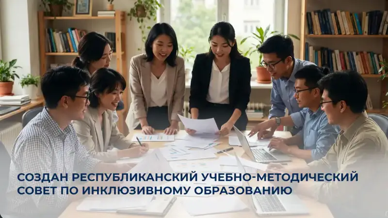 В Казахстане создан Республиканский учебно-методический совет для поддержки инклюзивного образования {city2}