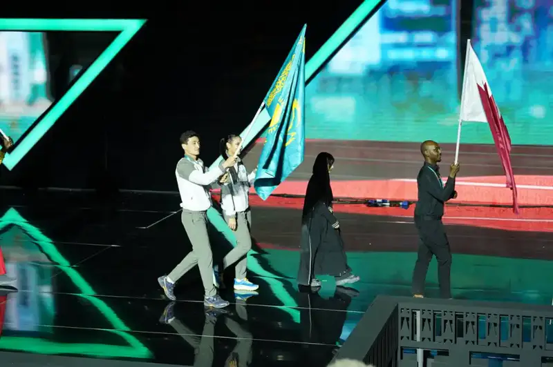 Казахстанская сборная 56 медалей Исламские игры гандбол джиу-джитсу муай-тай ушу фехтование {city2}