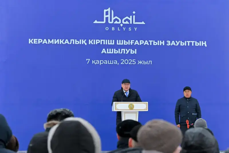 В Бородулихинском районе запущен кирпичный завод (3)