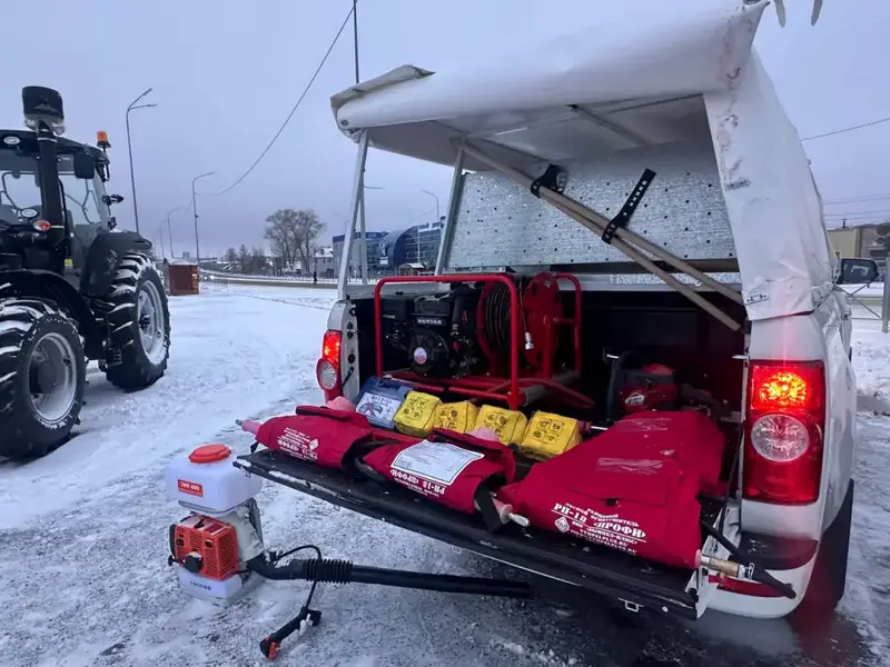 Впервые в СКО закупили лесопожарные комплексы для охраны лесов (4)