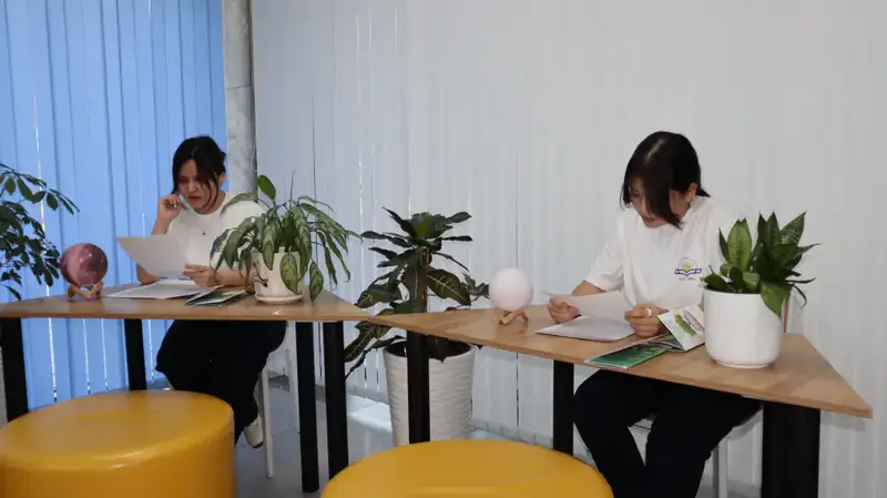 Таза Қазақстан: В Академии гражданской авиации открыт «Центр развития экологической культуры» (4)