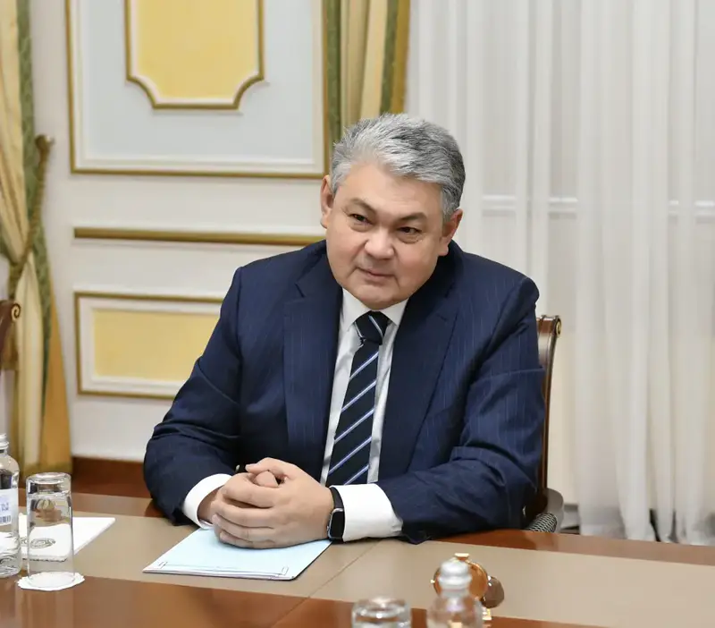 Глава МИД Казахстана провёл встречу со Специальным посланником Министра иностранных дел Южной Кореи {city2}