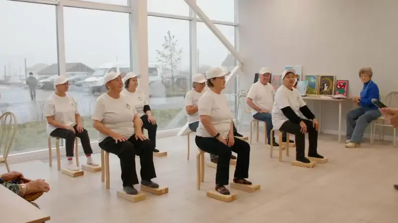 Новый физкультурно-оздоровительный комплекс открыли в столичном районе Алматы (5)