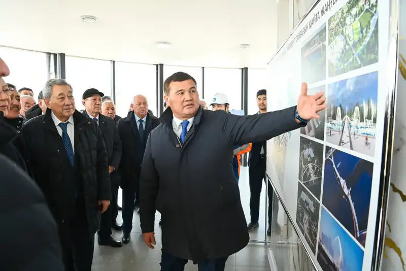 Ветераны приняли участие в церемонии посадки деревьев в рамках программы «Таза Қазақстан» (2)