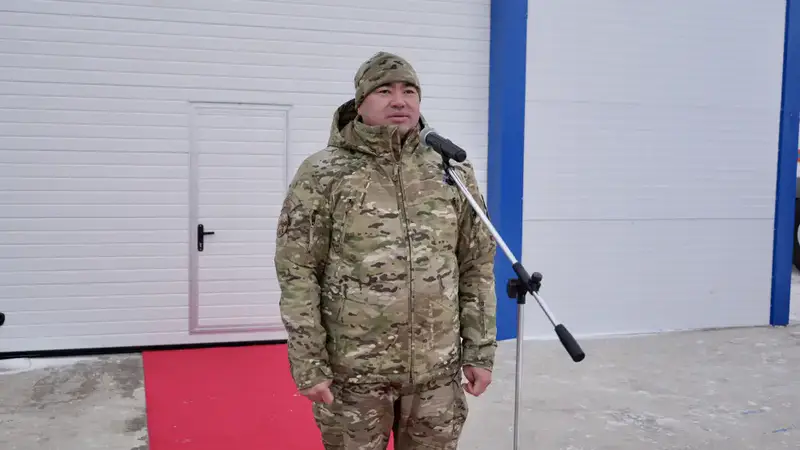 В селе Родина запущено новое добровольное пожарное формирование от ТОО "Агрофирма "Родина" {city2}