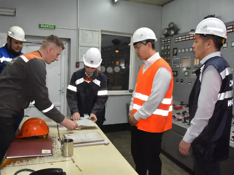 Проверка безопасности на ТЭЦ-2 Петропавловска перед отопительным сезоном {city2}