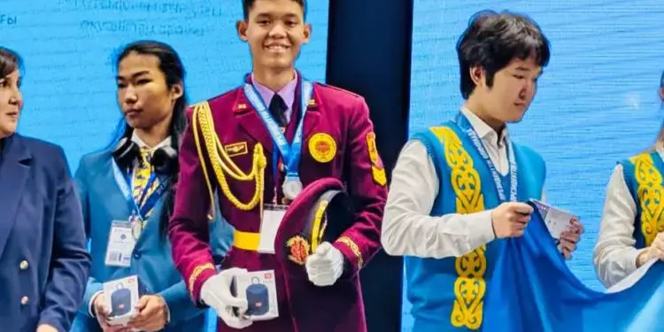 Алматинская область II место на Президентской олимпиаде в Астане {city2}