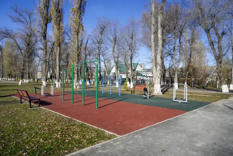 «Таза Қазақстан»: построен новый парк в селе Карабулак области Жетісу (6)