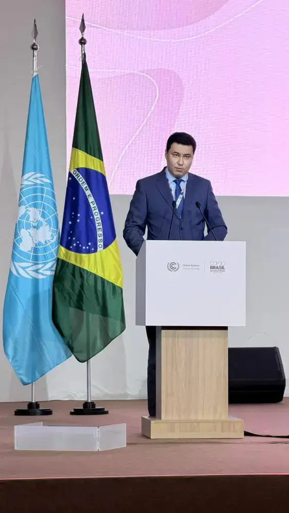 Выступление на пленарной сессии высокого уровня Конференции ООН по изменению климата COP30 (7)