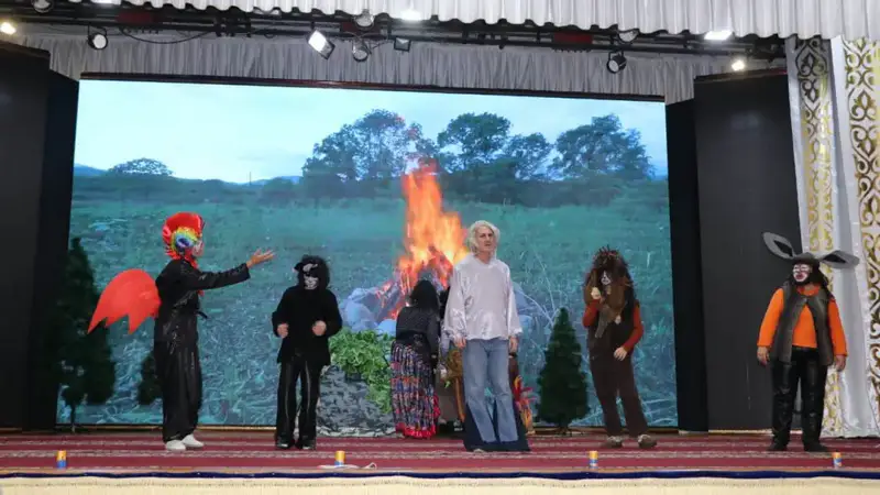 В Осакаровском районе состоялся мюзикл «Бременские музыканты» с участием детей и взрослых с особыми потребностями {city2}