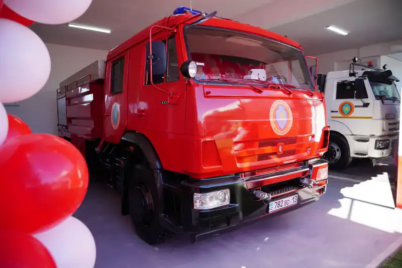 В ТУРКЕСТАНСКОЙ ОБЛАСТИ ОТКРЫТЫ 3 НОВЫХ ПОЖАРНЫХ ПОСТА (2)