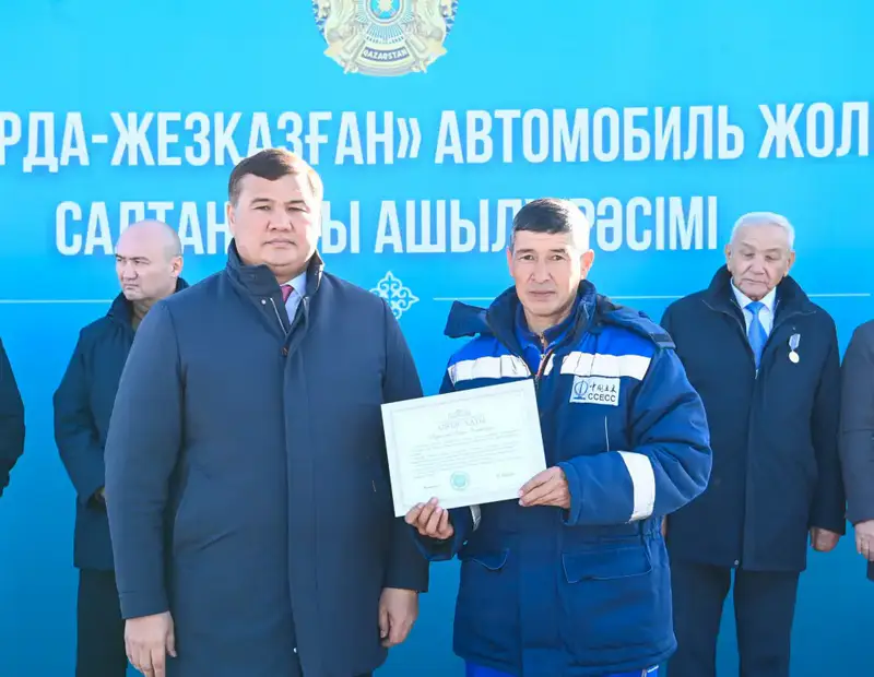 Введена в эксплуатацию дорога «Кызылорда-Жезказган» (4)