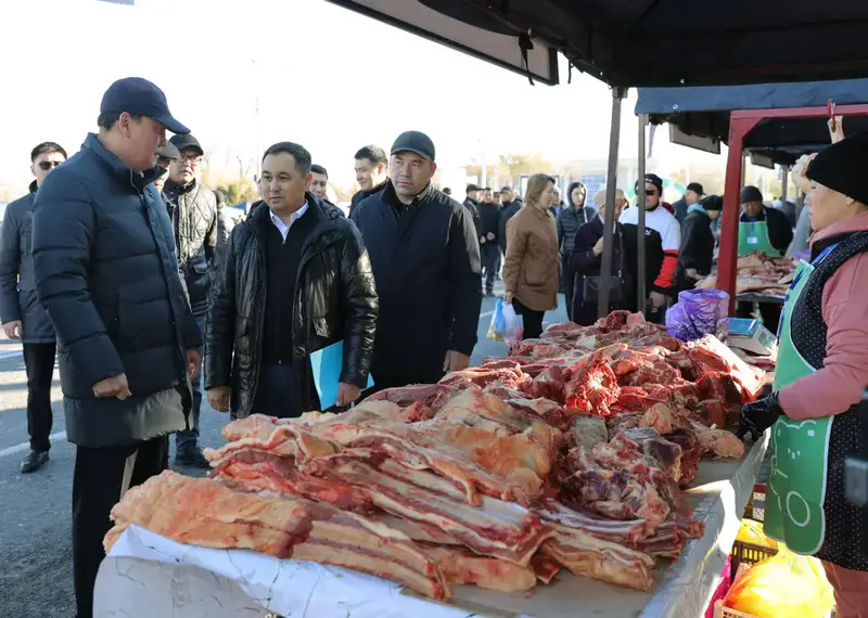 Цены и ассортимент товаров на ярмарке в Таразе Ербола Карашукеева {city2}