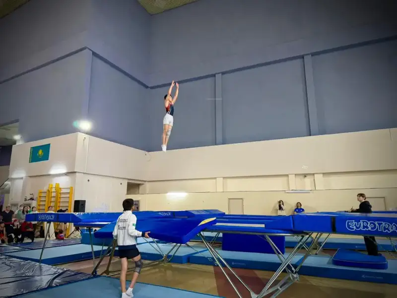 Открытый городской чемпионат по гимнастике стартовал в Астане с участием 70 юных спортсменов {city2}