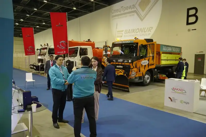Цифровая метла: «Астана Тазалық» очищает город с помощью технологий на выставке «KazTraffic-2025» {city2}
