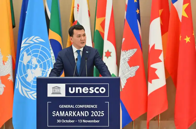 Участие Казахстана в 43-й Генеральной конференции ЮНЕСКО: новые резолюции и избрание вице-президента как шаг к укреплению международного сотрудничества {city2}